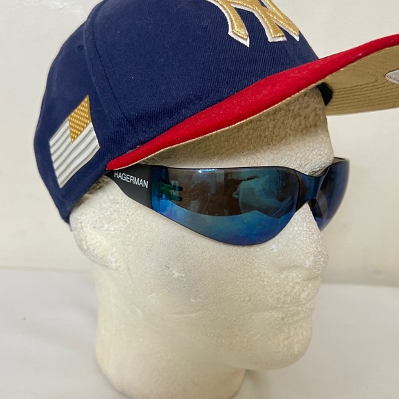 Hagerman unisex Robotic Rectangular Rimless Shield Sport Mirror sunglass… - Picture 8 of 12